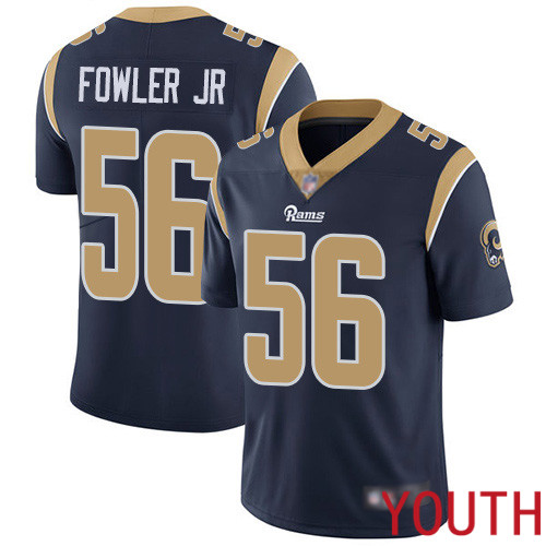 Los Angeles Rams Limited Navy Blue Youth Dante Fowler Jr Home Jersey NFL Football 56 Vapor Untouchable